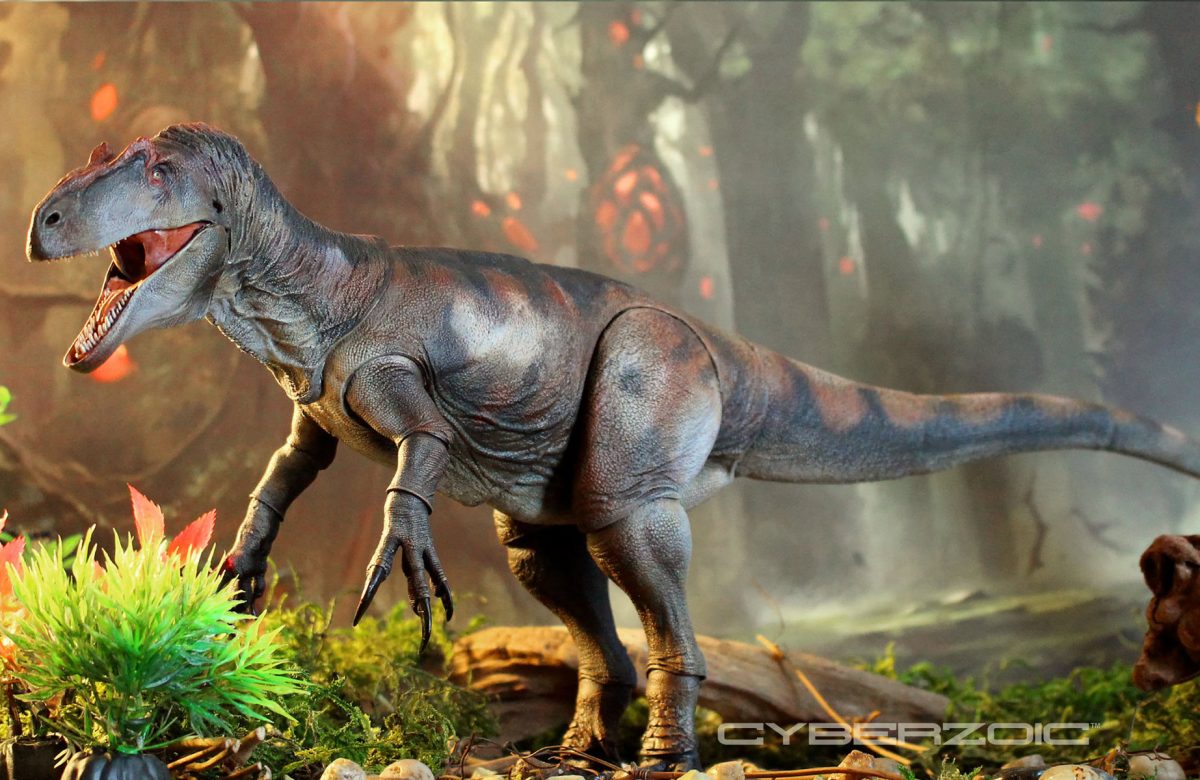 in stock!creative beast Allosaurus jimmadseni- Cyberzoic- 118th scale action figure