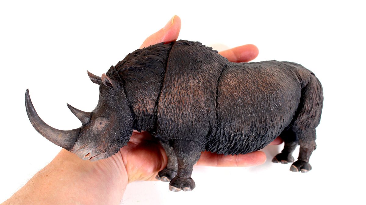 Woolly Rhino (Coelodonta antiquitatis) – 1/18th scale action figure (PREORDER)