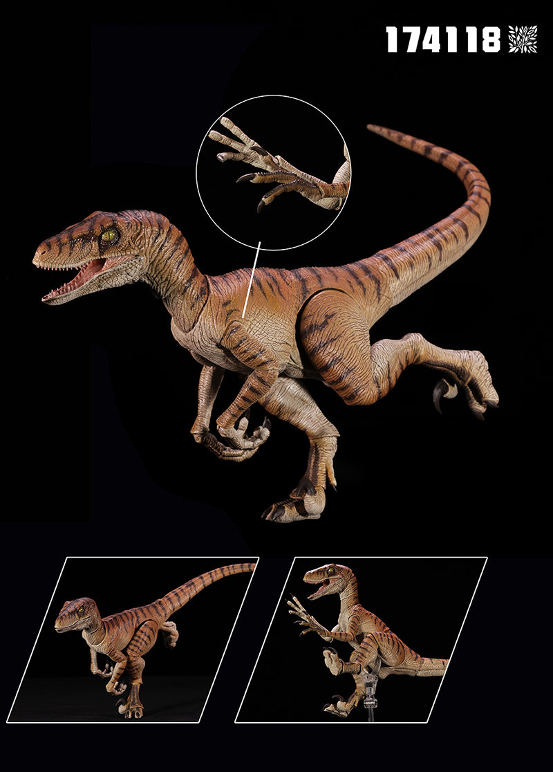 Figura de acción Nanmu Studio Smart Series Raptor 2.5 Shadow Blade y Tiger Blade