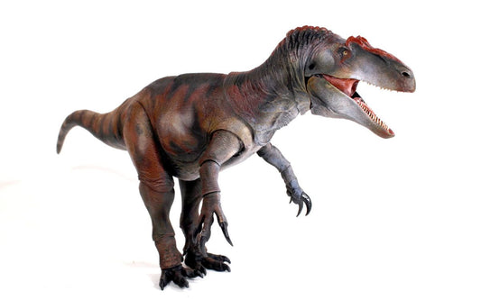 in stock！creative beast  Allosaurus jimmadseni- Cyberzoic- 118th scale action figure