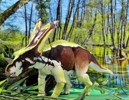 Chasmosaurus belli- 1/18th action figure- reissue