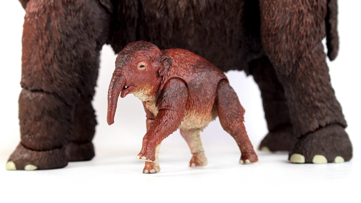 Wooly Mammoth calf (baby)- 1/18th scale action figure
