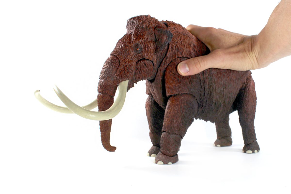 Wooly Mammoth (Mammuthus primigenius) – 1/18th scale action figure