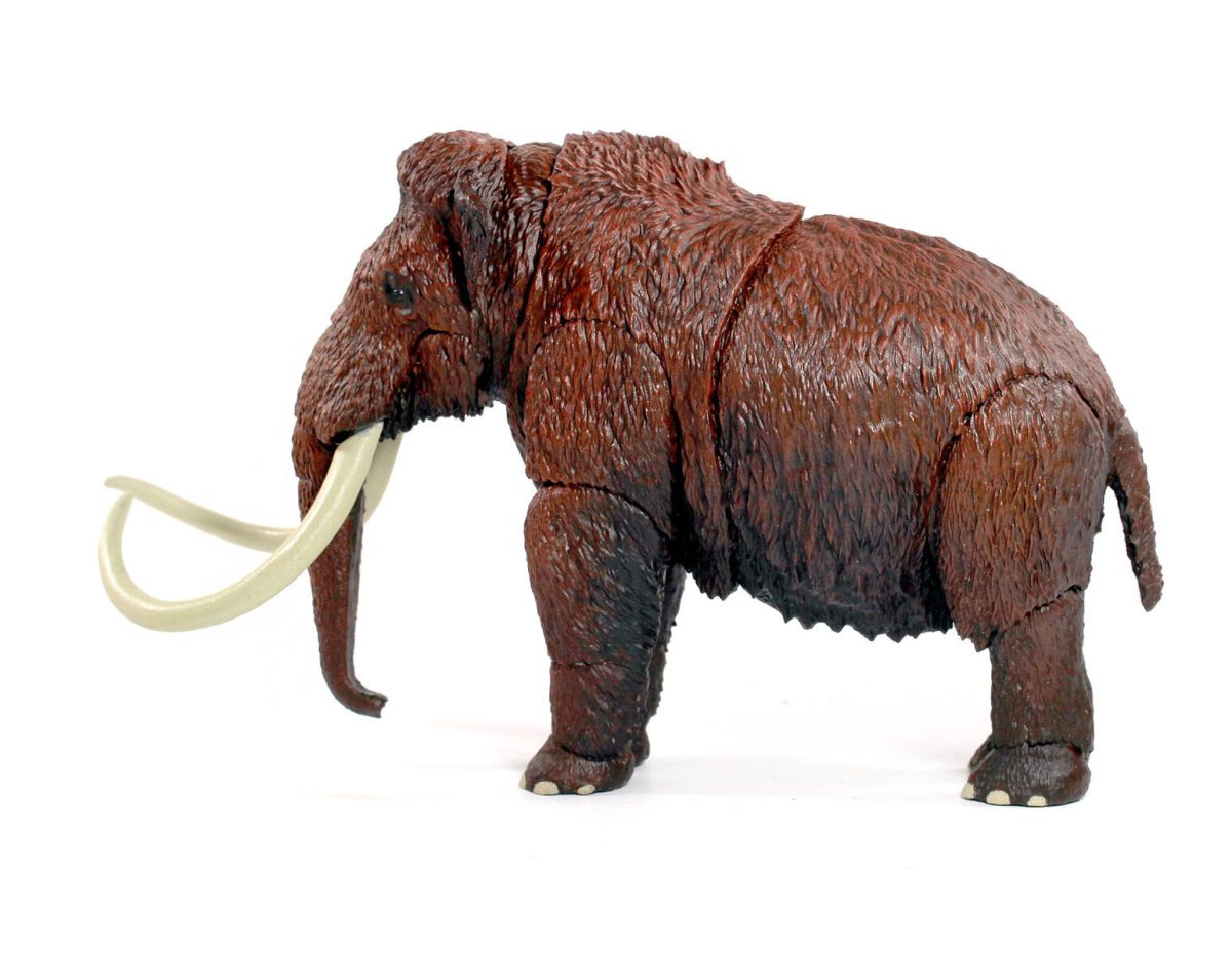 Wooly Mammoth (Mammuthus primigenius) – 1/35th scale action figure 7.5″