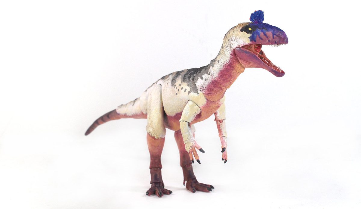 in stock！creative beast Cryolophosaurus ellioti – 118th scale action figure