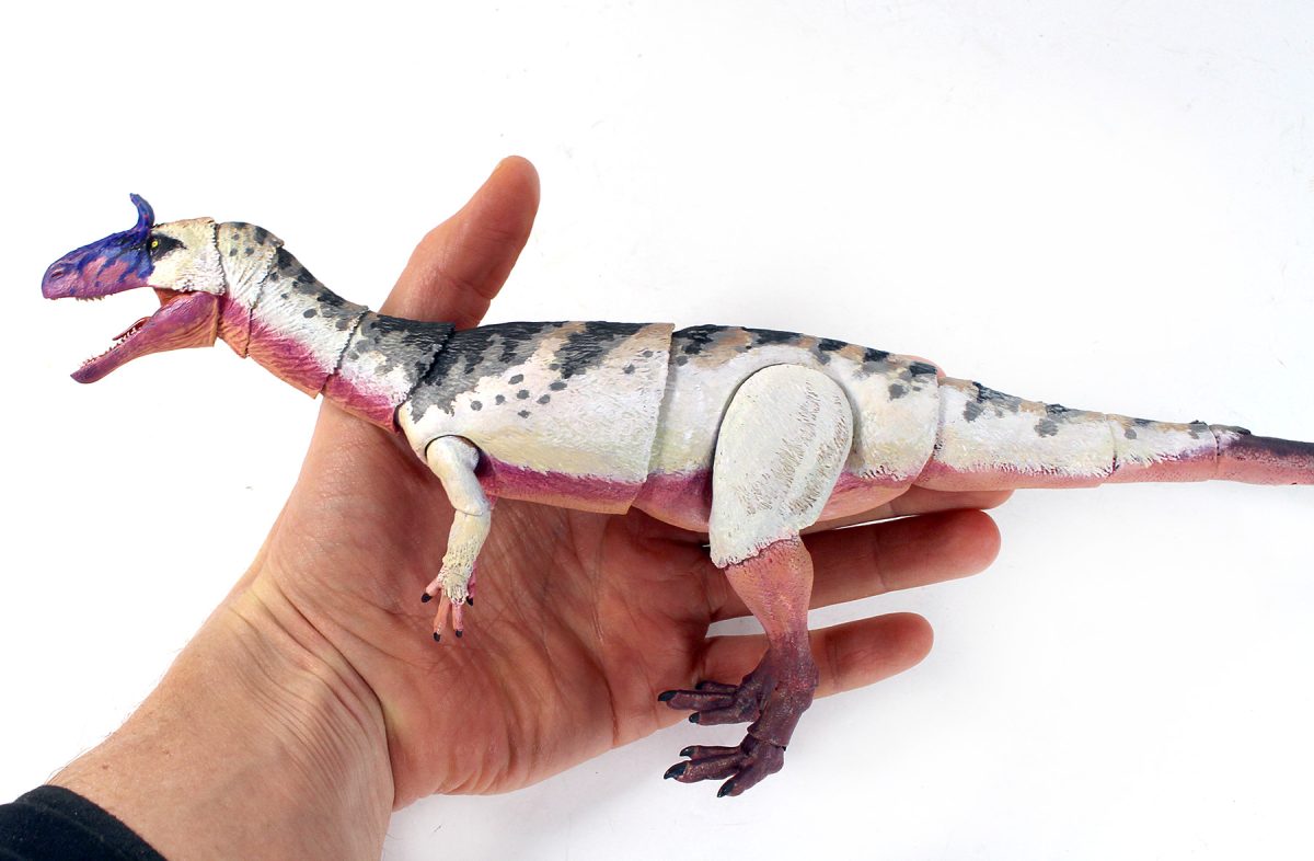 in stock！creative beast Cryolophosaurus ellioti – 118th scale action figure