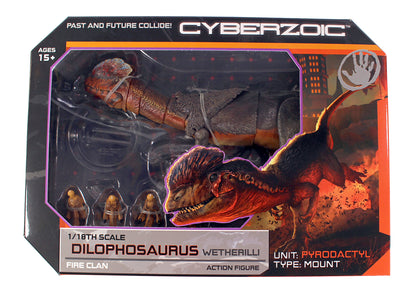 Beasts of the Cyberzoic Dilophosaurus wetherilli - 1/18th scale