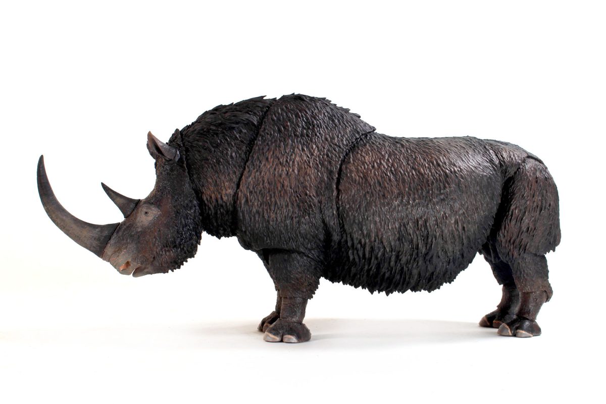 Woolly Rhino (Coelodonta antiquitatis) – 1/18th scale action figure (PREORDER)