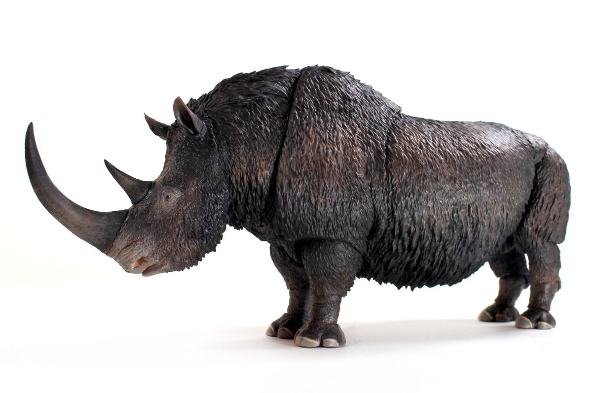 Woolly Rhino (Coelodonta antiquitatis) – 1/18th scale action figure (PREORDER)