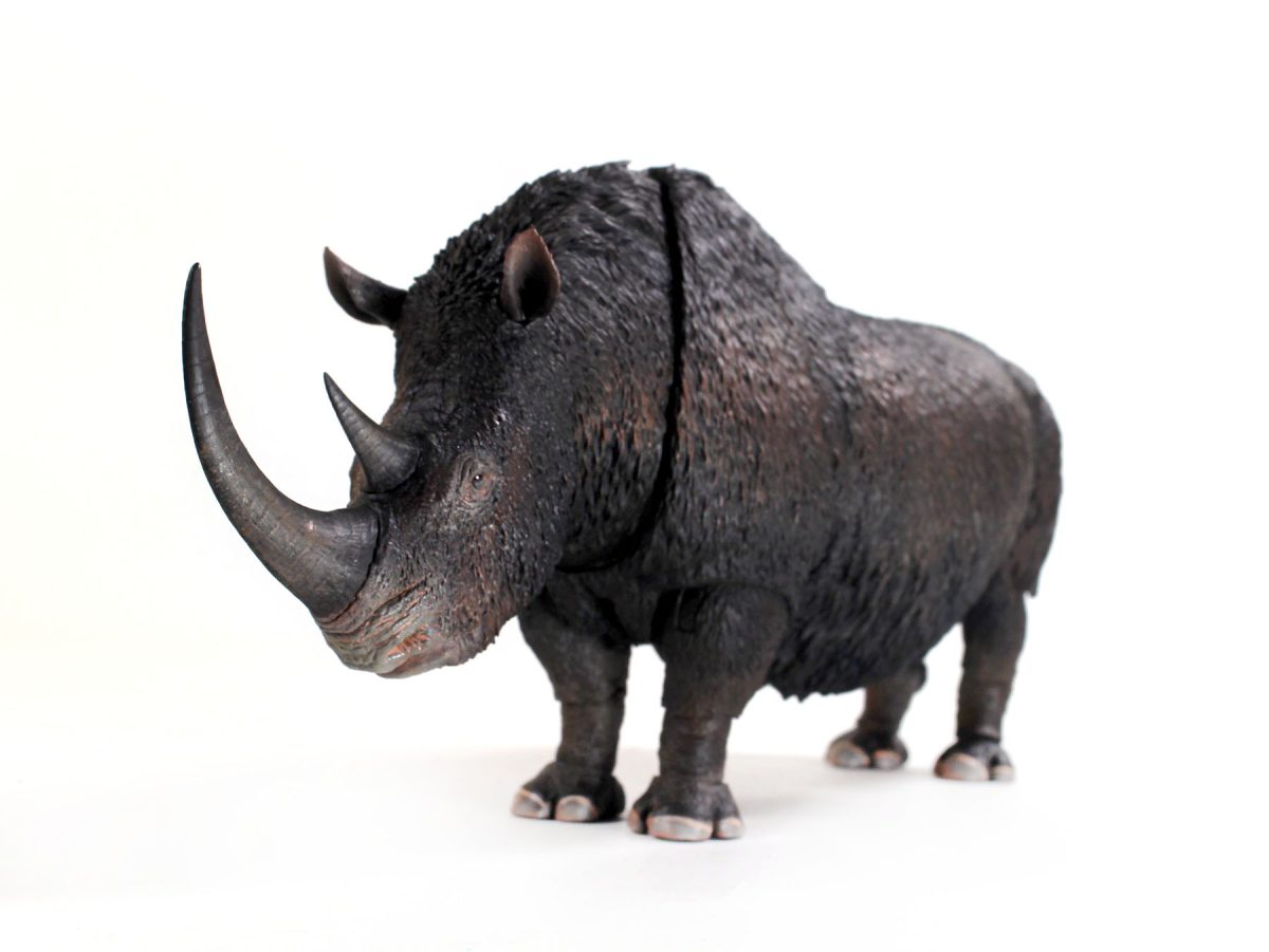 Woolly Rhino (Coelodonta antiquitatis) – 1/18th scale action figure (PREORDER)