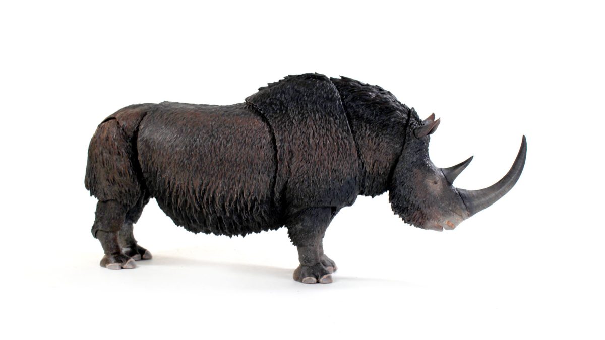 Woolly Rhino (Coelodonta antiquitatis) – 1/18th scale action figure (PREORDER)