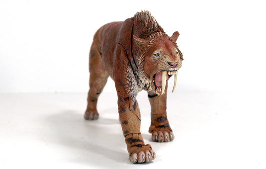 Beasts of the Mesozoic Smilodon populator- Cyberzoic 1/12th scale action figure